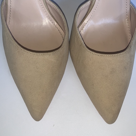 Lulu's Beige Pointed Toe Heels - Picture 3 of 8